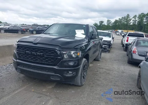 2022 Ram 1500 Big Horn 4X4 5'7 Box из США, поврежденный, VIN 1C6RRFFG0NN341632